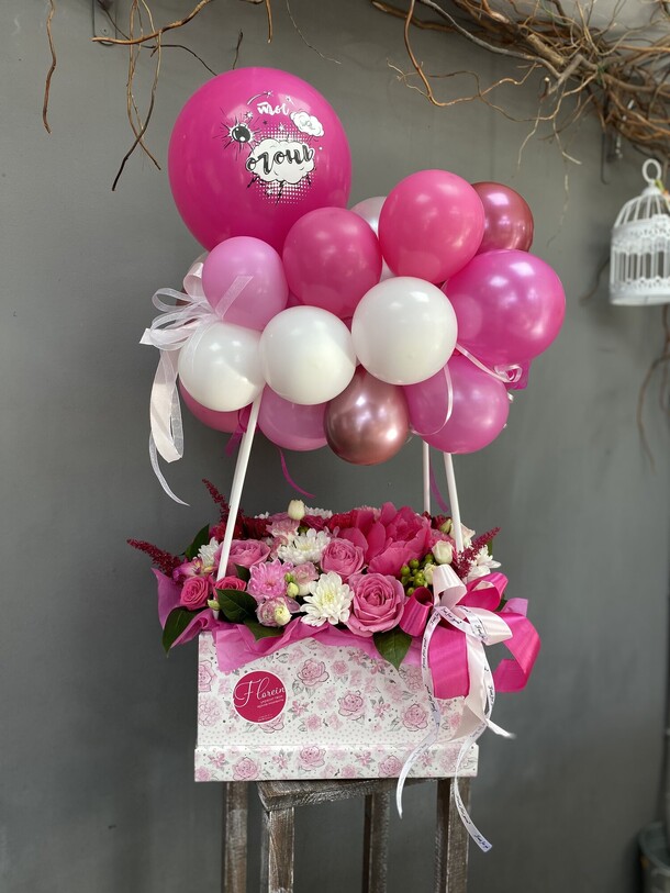 Цветочная композиция «ты огонь», артикул F1121560 - 10588 рублей, доставка по городу. Flawery - доставка цветов