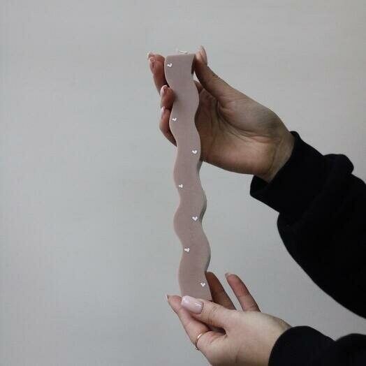 Свеча волна, артикул F1451061 - 1499 рублей, доставка по городу. Flawery - доставка цветов