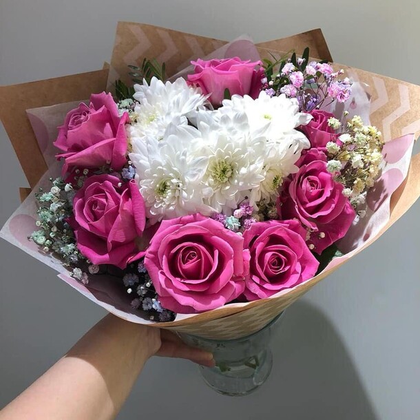 Букет 301, артикул F1107100 - 5106 рублей, доставка по городу. Flawery - доставка цветов