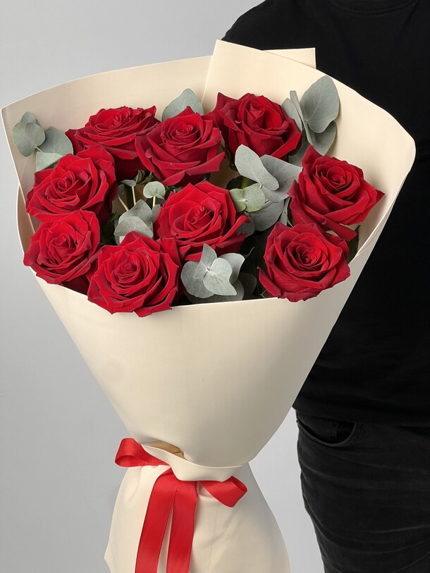 Букет из роз премиум класса, артикул F1337143 - 6252 рублей, доставка по городу. Flawery - доставка цветов