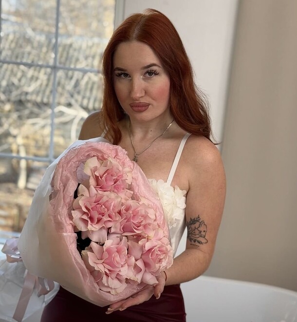 Букет нежных французских роз, артикул F1377653 - 3245 рублей, доставка по городу. Flawery - доставка цветов