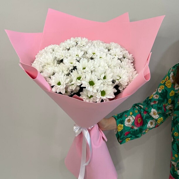 Букет-гигант из ромашек, артикул F1420632 - 8500 рублей, доставка по городу. Flawery - доставка цветов