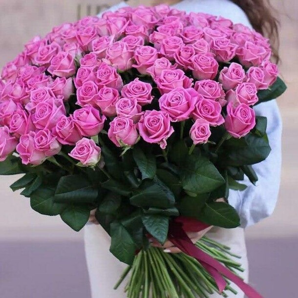 101 роз акуа, артикул F1168776 - 19999 рублей, доставка по городу. Flawery - доставка цветов