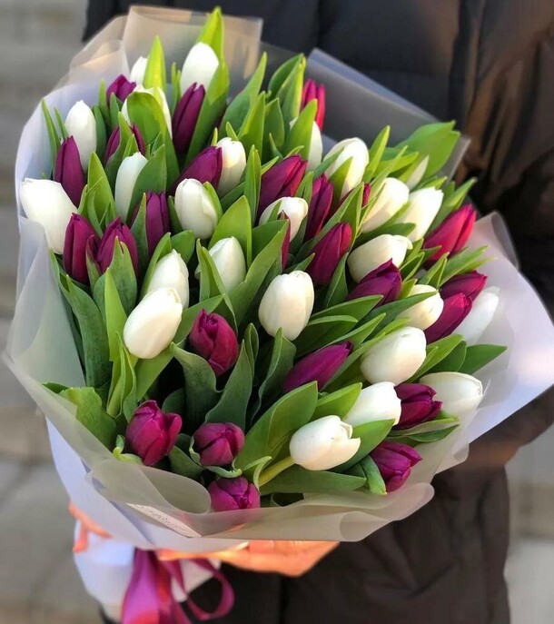 Микс тюльпан, артикул F1173317 - 14999 рублей, доставка по городу. Flawery - доставка цветов