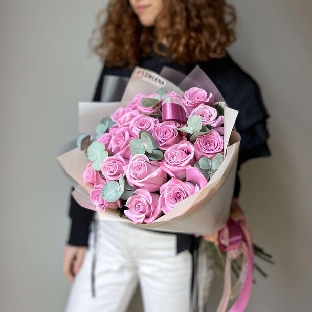 Роза аква, артикул F1234182 - 5499 рублей, доставка по городу. Flawery - доставка цветов