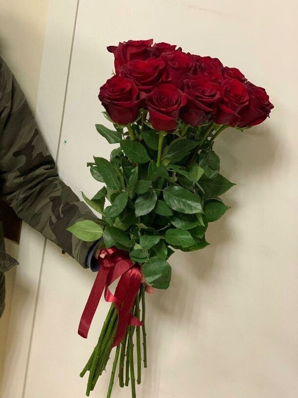 Роза 60 см, артикул F1239541 - 4680 рублей, доставка по городу. Flawery - доставка цветов