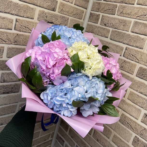 Гортензии, артикул F1278180 - 4899 рублей, доставка по городу. Flawery - доставка цветов