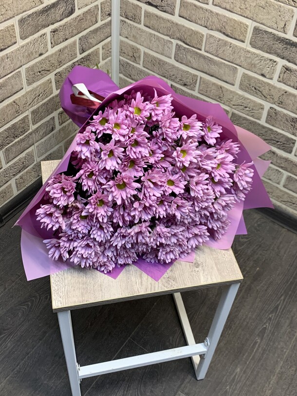 Хризантема кустовая, артикул F1285718 - 4999 рублей, доставка по городу. Flawery - доставка цветов