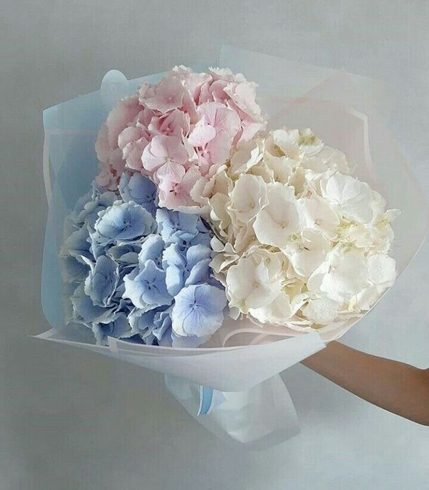 Гортензия микс, артикул F1299616 - 3091 рублей, доставка по городу. Flawery - доставка цветов