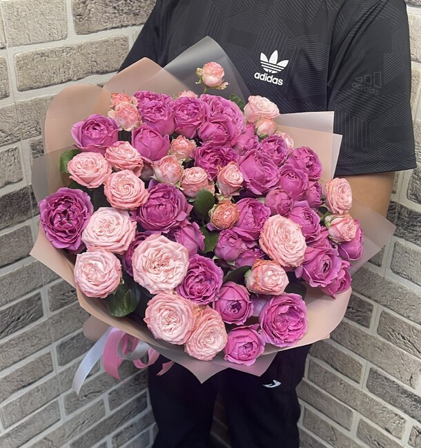 Пионовидная роза, артикул F1307935 - 11908 рублей, доставка по городу. Flawery - доставка цветов