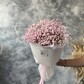 Букет из розовой гипсофилы