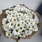 Монобукет из 15 кустовых хризантем