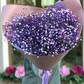 Букет с гипсофилой💜 «Фиолент»