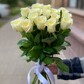 Букет из 15 белых роз