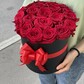 25 роз в коробке