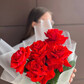 Букет из алых французских роз