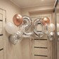 Композиция из 12 гелиевых шаров "20 лет"