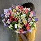 Яркий стойкий букет из альстромерий в размере XL