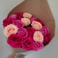 19 роз микс с оформлением