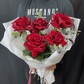 Букет роз ( французские розы 5 шт)