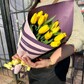 Букет из желтых тюльпанов