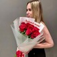 Букет из 11 красных роз 50 см