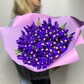49 фиолетовых ирисов