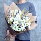 Букет Полевой из хризантем Бакарди