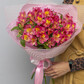 Florever 001. Букет розовый из альстромерии