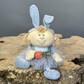 Интерьерная игрушка " Светка в костюме зайки " ручная работа