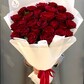 Букет красных роз / 27 красных высоких роз / шикарный букет с доставкой