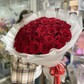 Красные розы 51 шт букет