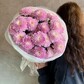 Нежный стойкий букет из кустовых хризантем