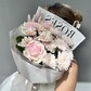 Букет нежный из розы и хризантемы