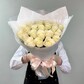 Роза белая 21 шт