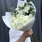 Нежный букет белая гортензия альстромерия эвкалипт 🎀