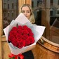 Моно букет из 15 Красных Роз Ред Аваланж