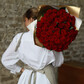 Букет красных роз - 51 шт