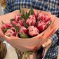Шикарный букет из пионовидных тюльпанов 💞