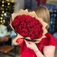 Монобукет «Салют» из роз кения