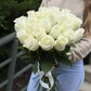 25 элитных эквадорских роз 60см